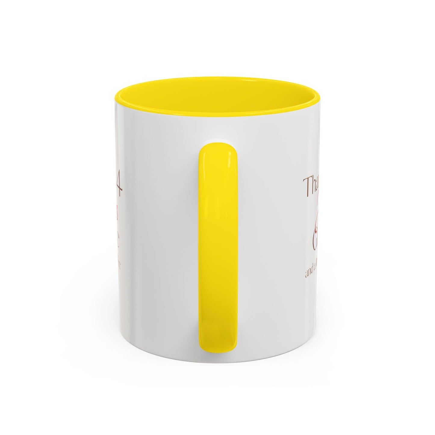 Thankful 4 His Grace Coffee Mug — Christian Faith Ceramic Accent Mug