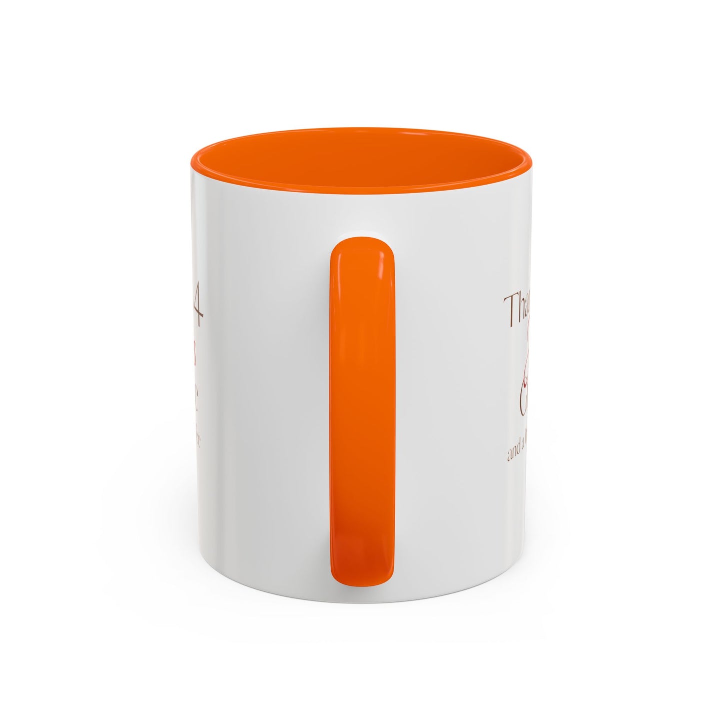 Thankful 4 His Grace Coffee Mug — Christian Faith Ceramic Accent Mug