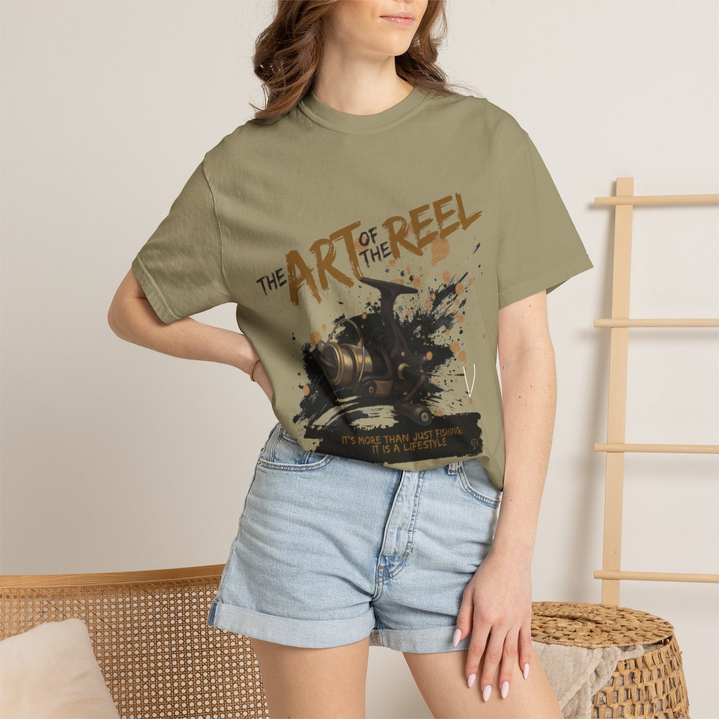 The Art of the Reel Dyed T-shirt