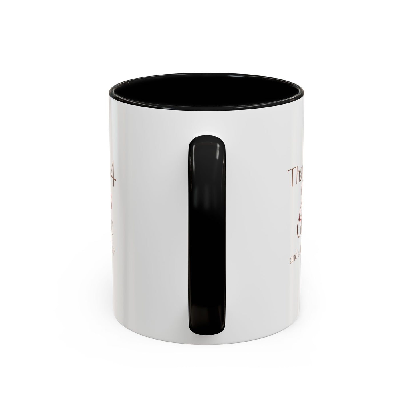 Thankful 4 His Grace Coffee Mug — Christian Faith Ceramic Accent Mug