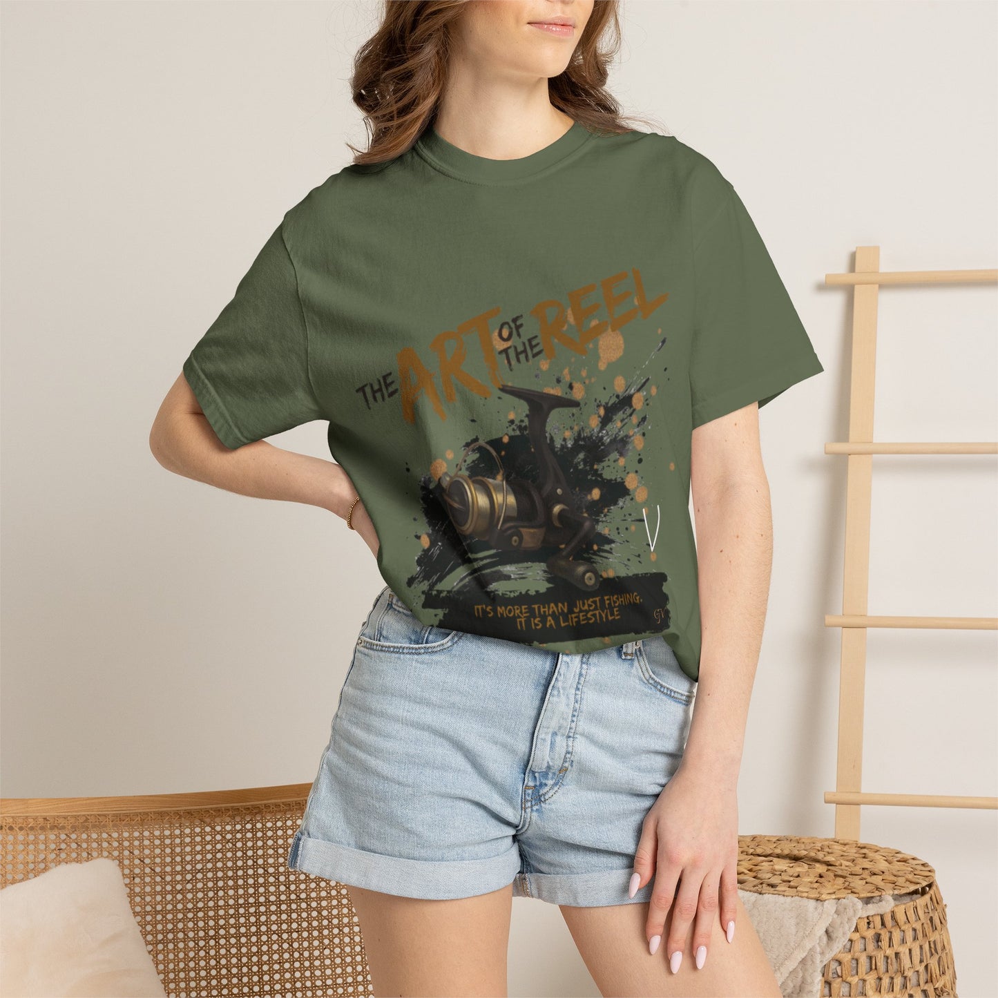 The Art of the Reel Dyed T-shirt