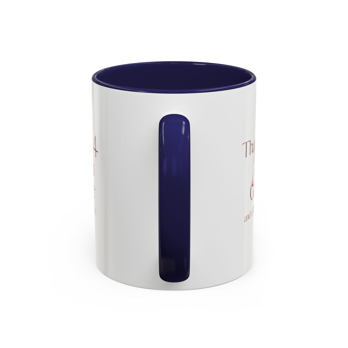 Thankful 4 His Grace Coffee Mug — Christian Faith Ceramic Accent Mug